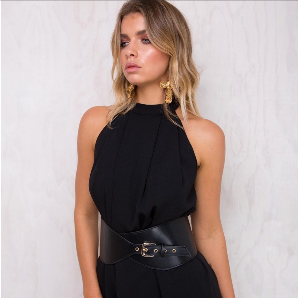Corset Leather Belt